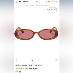 Le Specs | Outta Love | Vintage Tort